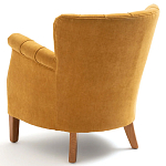 Кресло велюровое на ножках из массива ясеня Jessie Armchair варинант исполнения - 4 | Loft Concept в Ростове-на-Дону