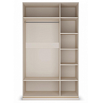 Шкаф 3-х дверный с зеркальными дверями Satin Furniture варинант исполнения - 3 | Loft Concept в Ростове-на-Дону