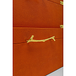 Комплект оранжевых чемоданов Golden Twigs варинант исполнения - 4 | Loft Concept в Ростове-на-Дону