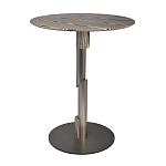 Стол барный круглый высокий с полосатым узором Zebroids варинант исполнения - 1 | Loft Concept в Ростове-на-Дону