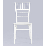 Стул Chiavari пластик белый варинант исполнения - 4 | Loft Concept в Ростове-на-Дону