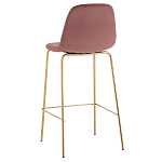 Барный стул на золотистых ножках VENDRAMIN Pink варинант исполнения - 4 | Loft Concept в Ростове-на-Дону