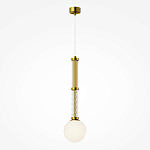 Подвесной светильник со стеклянными вставками Helios варинант исполнения - 1 | Loft Concept в Ростове-на-Дону