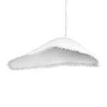 Подвесной светильник с асимметричным волнообразным абажуром и фактурной бахромой по краю Tactile Line варинант исполнения - 10 | Loft Concept в Ростове-на-Дону