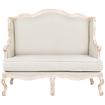 Диван двухместный из массива бука бежевый Solid Luxury варинант исполнения - 1 | Loft Concept в Ростове-на-Дону