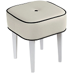 Квадратный мягкий пуф на белых ножках Winton Pouf Square варинант исполнения - 21 | Loft Concept в Ростове-на-Дону
