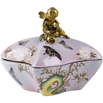 Фарфоровая шкатулка Butterflies and an angel варинант исполнения - 2 | Loft Concept в Ростове-на-Дону