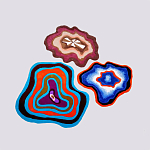 Сет из 3-х ковров «SAPPHIRE, QARTZITE, LABRADORITE» варинант исполнения - 1 | Loft Concept в Ростове-на-Дону