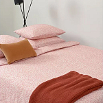 Постельное белье розового цвета с рисунком 150х200 см Blossom Essence варинант исполнения - 5 | Loft Concept в Ростове-на-Дону