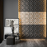 Гипсовая 3D панель с принтографией PM-101 варинант исполнения - 2 | Loft Concept в Ростове-на-Дону