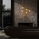 Гипсовая 3D панель с принтографией PM-47 варинант исполнения - 1 | Loft Concept в Ростове-на-Дону