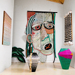 Арт-Объект плетеный из нитей большой портрет Joana Schneider  варинант исполнения - 1 | Loft Concept в Ростове-на-Дону