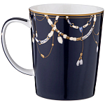Кружка из фарфора синяя с изображением лошади 400 мл Porcelain Horse Set варинант исполнения - 1 | Loft Concept в Ростове-на-Дону