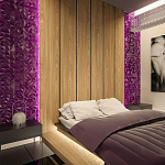 Гипсовая 3D панель с принтографией PM-45 варинант исполнения - 2 | Loft Concept в Ростове-на-Дону