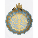 Блюдо фарфоровое Птица на ветке Flora варинант исполнения - 5 | Loft Concept в Ростове-на-Дону