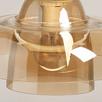 Подвесной светильник с двухъярусным плафоном цвета янтарь Honey Layer варинант исполнения - 8 | Loft Concept в Ростове-на-Дону