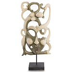 Маска ручной работы деревянная резная Mask Divorces варинант исполнения - 1 | Loft Concept в Ростове-на-Дону