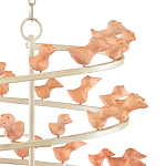 Люстра спиралевидная с фигурками птенцов Playful Chandelier варинант исполнения - 1 | Loft Concept в Ростове-на-Дону