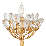 Люстра золотая в виде растения Golden Flower Glade варинант исполнения - 2 | Loft Concept в Ростове-на-Дону