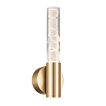 Бра c цилиндрическим прозрачным плафоном с имитацией из кубиков льда Freezing варинант исполнения - 2 | Loft Concept в Ростове-на-Дону