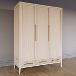 Большой Шкаф Primo Светлый дуб с 3 дверьми и 3 выдвижными ящиками варинант исполнения - 2 | Loft Concept в Ростове-на-Дону