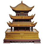 Макет Китайской башни архитектурная миниатюра  варинант исполнения - 2 | Loft Concept в Ростове-на-Дону