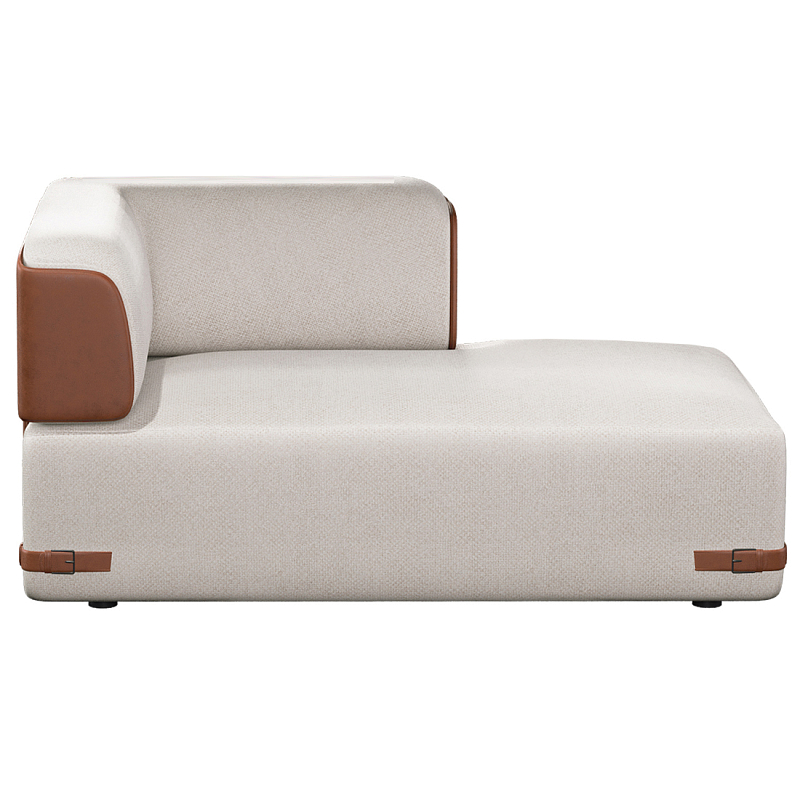 Кушетка Richmond  Молочный Коричневый в Ростове-на-Дону | Loft Concept 