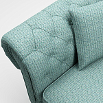 Мебельная ткань Шенилл бирюзовый цвет 142 см T4-61 варинант исполнения - 10 | Loft Concept в Ростове-на-Дону