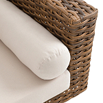 Трехместный садовый диван из плетеного пластика Matteo варинант исполнения - 3 | Loft Concept в Ростове-на-Дону