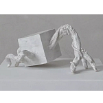 Скульптура «Окаменелый рост», Белый объект варинант исполнения - 1 | Loft Concept в Ростове-на-Дону