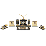 Настольный письменный набор из яшмы и долерита в подарочной упаковке Manager Organizer варинант исполнения - 3 | Loft Concept в Ростове-на-Дону