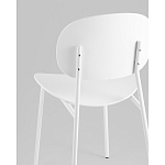 Стул Edie пластик белый варинант исполнения - 3 | Loft Concept в Ростове-на-Дону