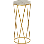 Столик дизайнерский Beige marble варинант исполнения - 1 | Loft Concept в Ростове-на-Дону