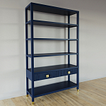 Стеллаж с двумя ящиками Elsa Dreams Blue варинант исполнения - 1 | Loft Concept в Ростове-на-Дону