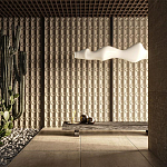 Гипсовая 3D Панель OCTOPUS варинант исполнения - 1 | Loft Concept в Ростове-на-Дону