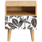 Прикроватная тумба с изображением на ящике Elise Nightstand варинант исполнения - 19 | Loft Concept в Ростове-на-Дону