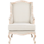 Кресло из массива бука бежевое Solid Luxury варинант исполнения - 1 | Loft Concept в Ростове-на-Дону