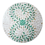 Столик с инкрустацией с перламутровым узором Eight варинант исполнения - 2 | Loft Concept в Ростове-на-Дону