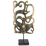 Маска ручной работы деревянная резная Mask Abstraction варинант исполнения - 1 | Loft Concept в Ростове-на-Дону