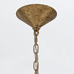 Люстра подвесная с круглыми дисками из серого фактурного стекла с белым матовым шаром внутри Quintiesse варинант исполнения - 4 | Loft Concept в Ростове-на-Дону