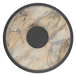 Бра круглое светодиодное с черной рамкой Stone Circle варинант исполнения - 1 | Loft Concept в Ростове-на-Дону