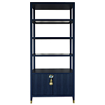 Стеллаж со стеклянными полками Elsa Dreams Blue варинант исполнения - 9 | Loft Concept в Ростове-на-Дону