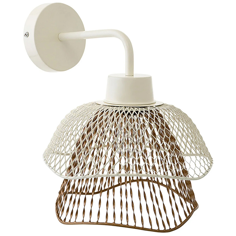      Beige Gold Mesh Lampshade    -- | Loft Concept 