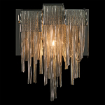 Бра с перфорированными металлическими дугами и цепочками 22 см Atlantis Chain варинант исполнения - 10 | Loft Concept в Ростове-на-Дону