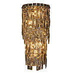 Бра с каскадом из прозрачного хрусталя и корпусом золотого цвета Constant Sparks варинант исполнения - 7 | Loft Concept в Ростове-на-Дону