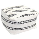Пуф  Black and White Stripe варинант исполнения - 1 | Loft Concept в Ростове-на-Дону