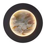 Бра в форме диска черного цвета Borders of Black варинант исполнения - 1 | Loft Concept в Ростове-на-Дону