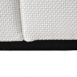 Дизайнерское кресло мягкое с обивкой из рогожки кремового цвета Decoration of Everything варинант исполнения - 3 | Loft Concept в Ростове-на-Дону