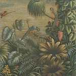 Обои ручная роспись Le Brésil Brume варинант исполнения - 2 | Loft Concept в Ростове-на-Дону