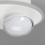 Бра овальной формы белого цвета с 2-мя лампами Lunar Pebbles варинант исполнения - 6 | Loft Concept в Ростове-на-Дону